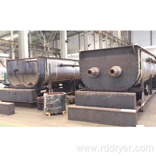 Continuous Operation Type Hollow Paddle Drying Machine for Sludge